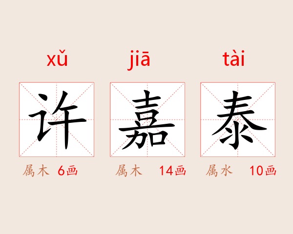 许嘉泰