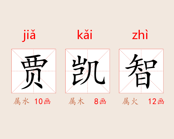 贾凯智