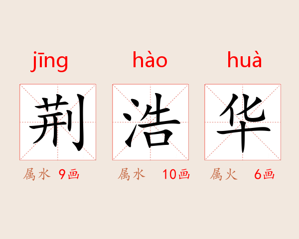 荆浩华