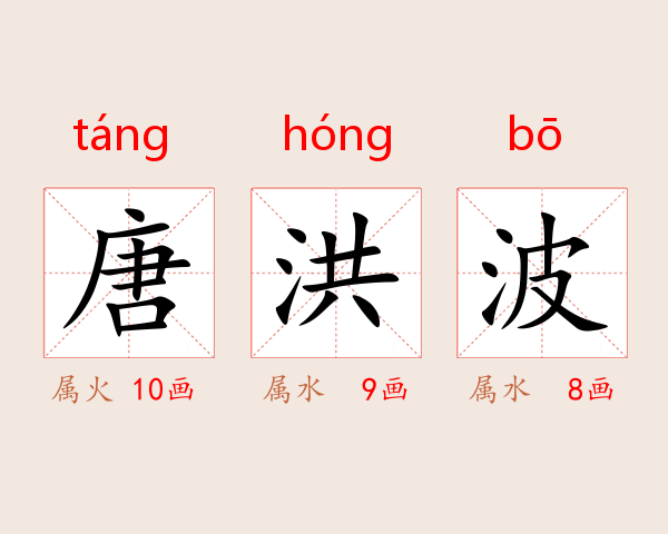 唐洪波