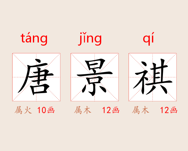 唐景祺