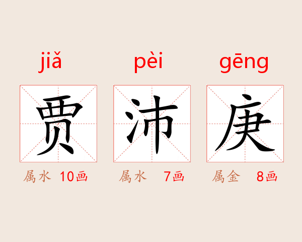 贾沛庚