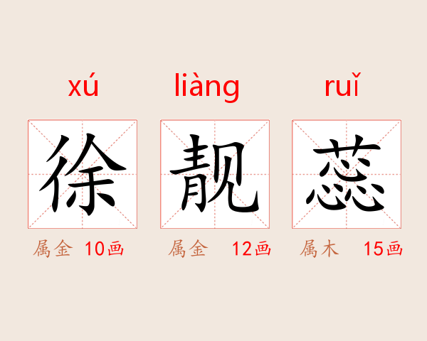 徐靓蕊
