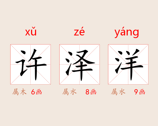 许泽洋