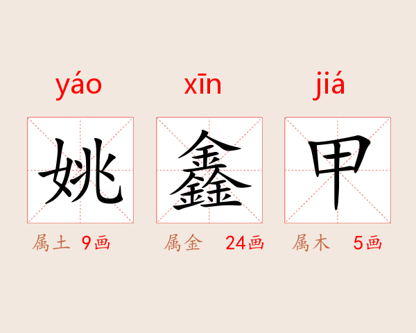 姚鑫甲