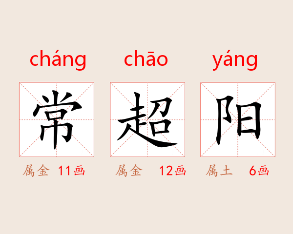 常超阳