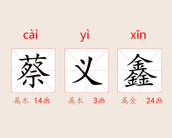 蔡义鑫