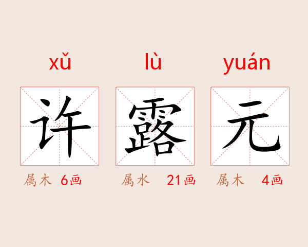 许露元