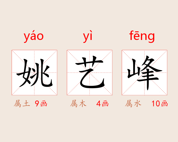姚艺峰