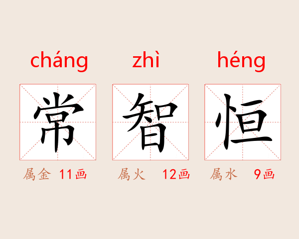 常智恒