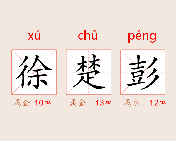 徐楚彭