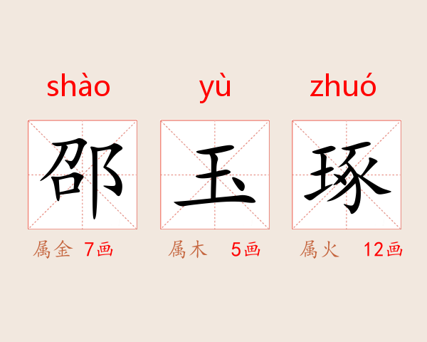 邵玉琢