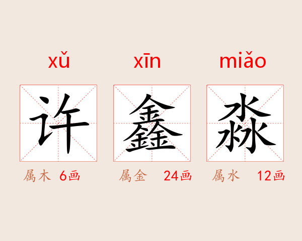 许鑫淼