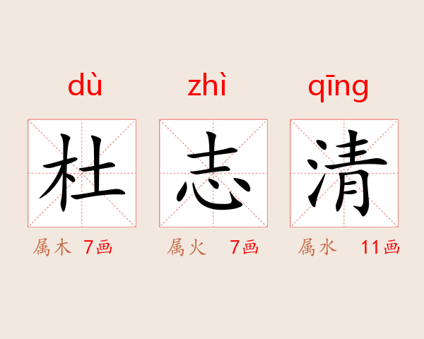 杜志清