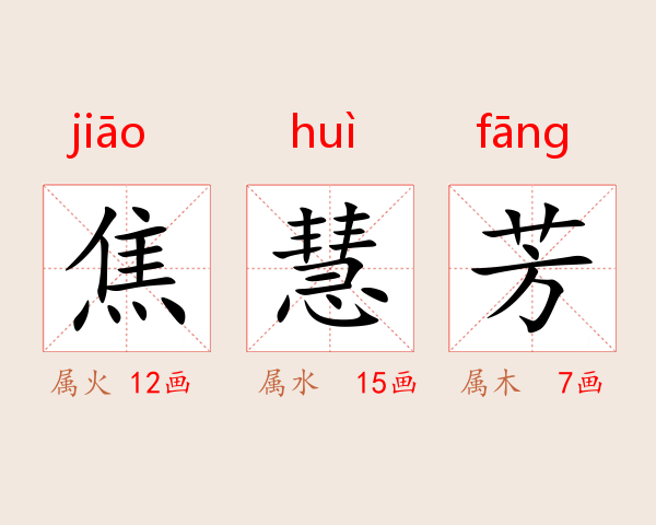 焦慧芳