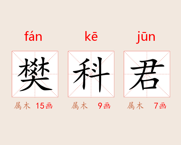 樊科君