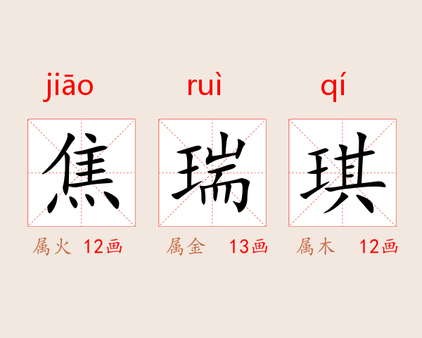 焦瑞琪