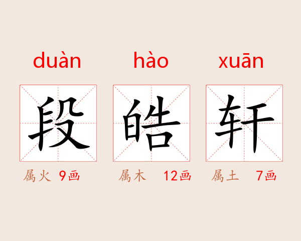 段皓轩