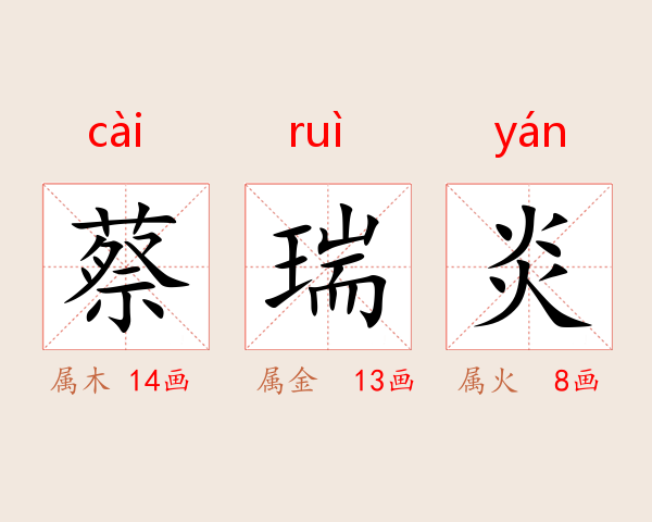 蔡瑞炎