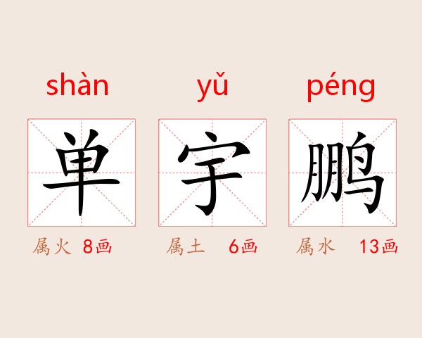 单宇鹏