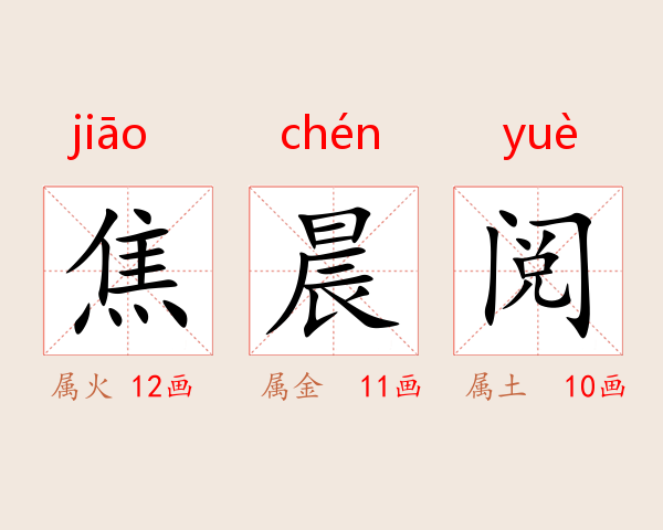 焦晨阅