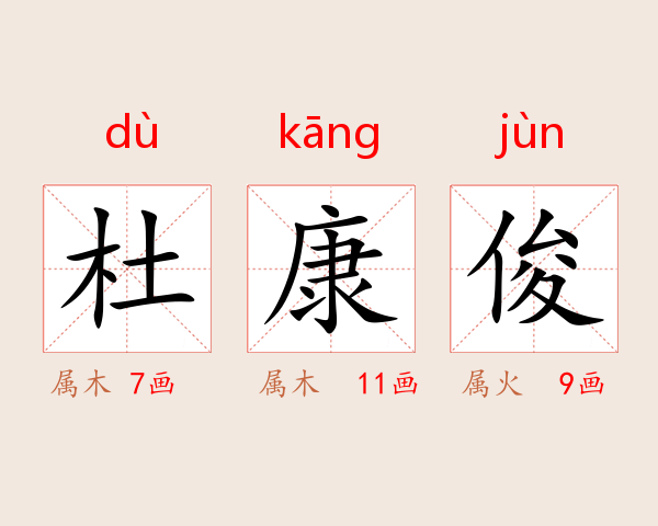 杜康俊
