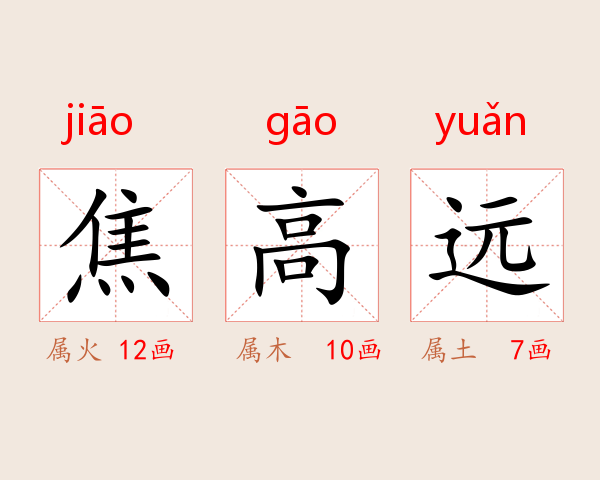 焦高远