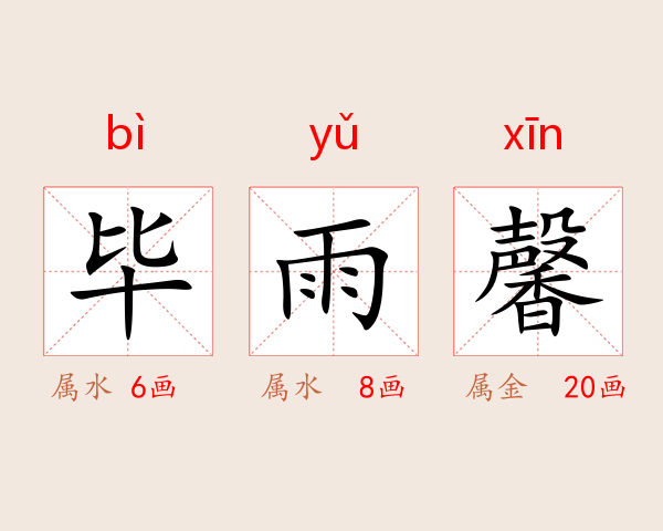 毕雨馨