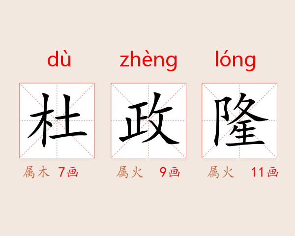 杜政隆