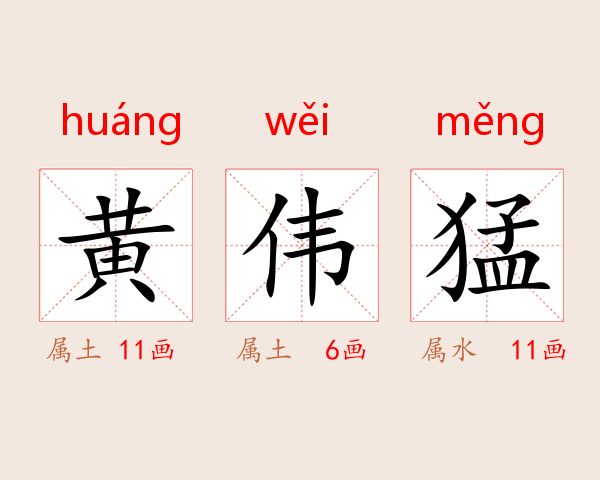 黄伟猛