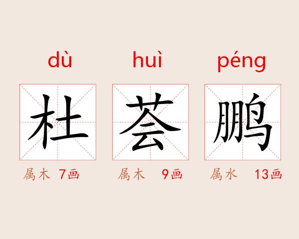 杜荟鹏