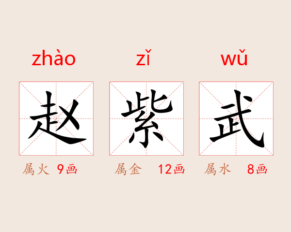 赵紫武