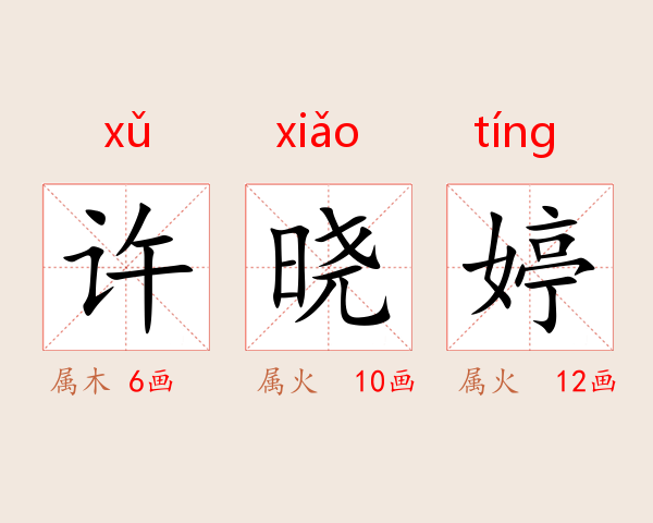 许晓婷