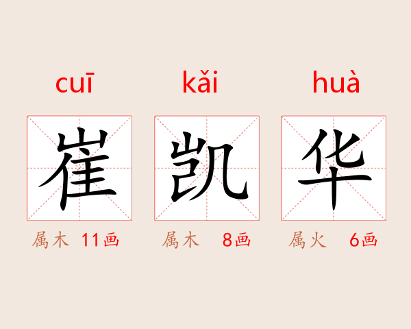 崔凯华