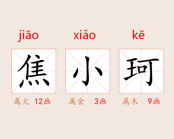 焦小珂