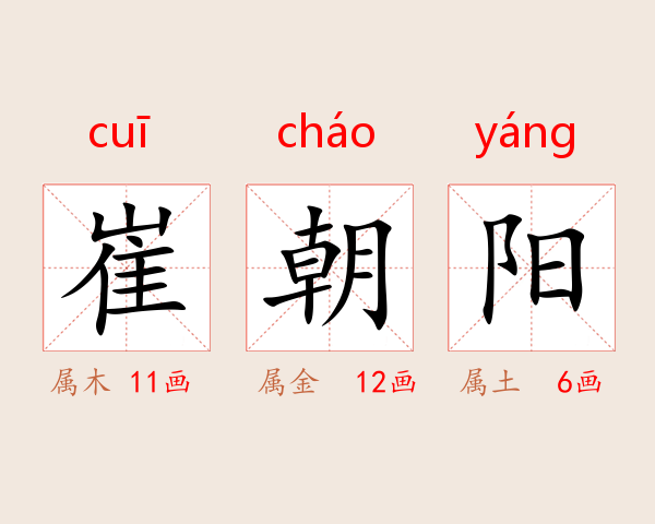 崔朝阳