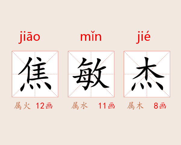 焦敏杰