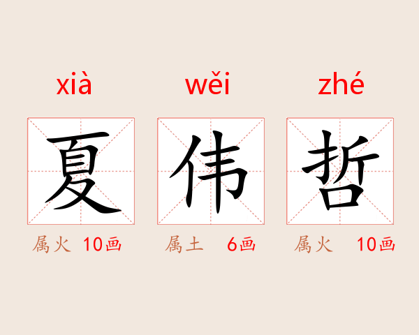 夏伟哲