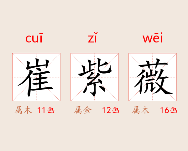崔紫薇