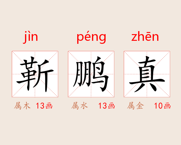 靳鹏真