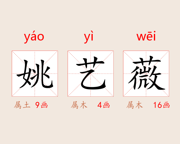 姚艺薇