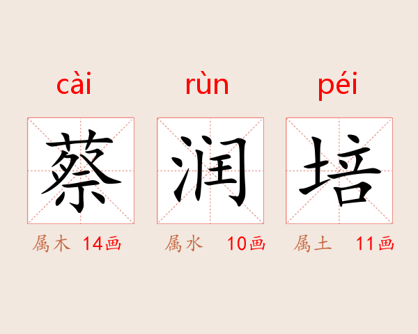 蔡润培