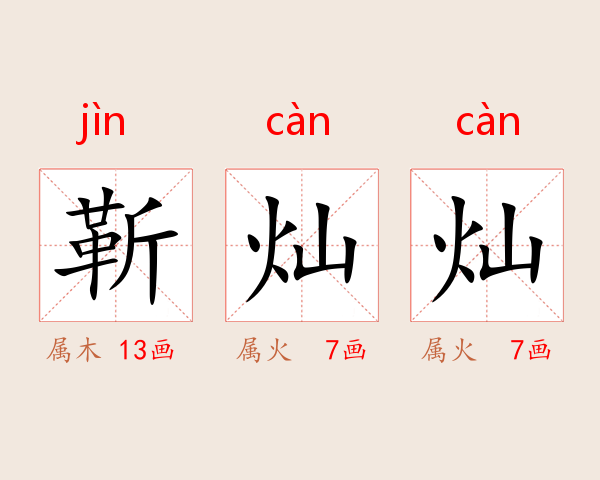 靳灿灿