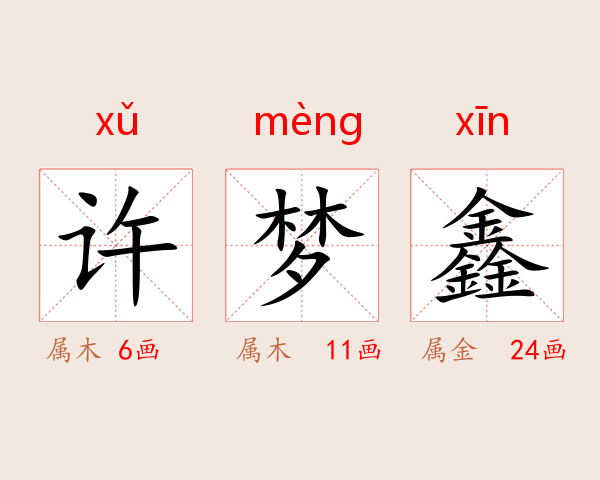 许梦鑫