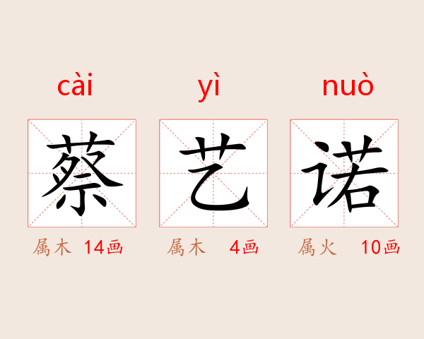 蔡艺诺