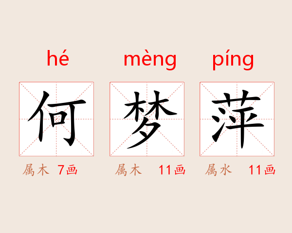 何梦萍