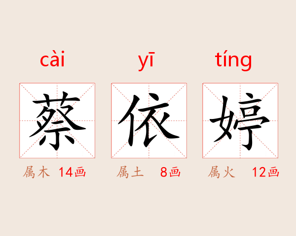 蔡依婷