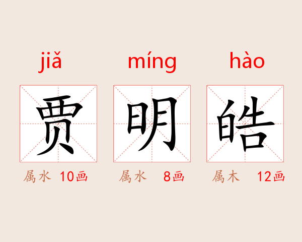 贾明皓