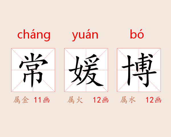 常媛博