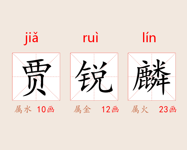 贾锐麟